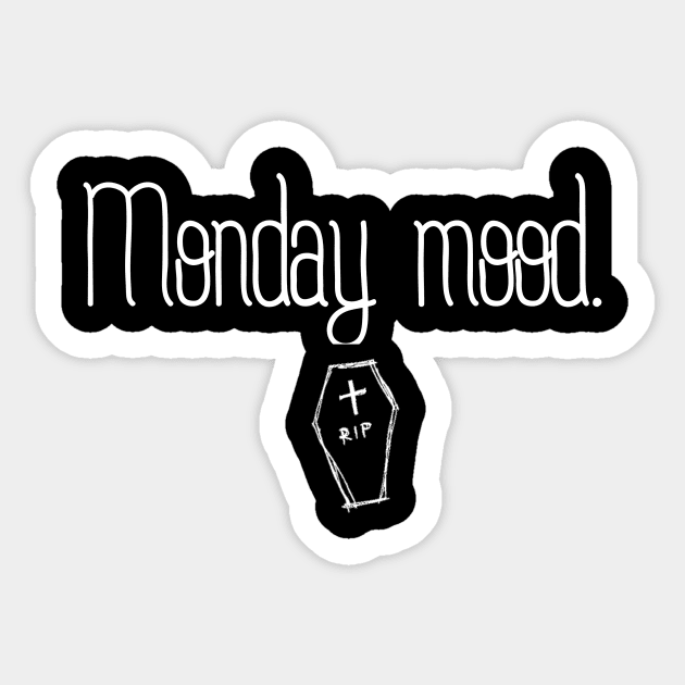 Monday mood Sticker by MiniGuardian